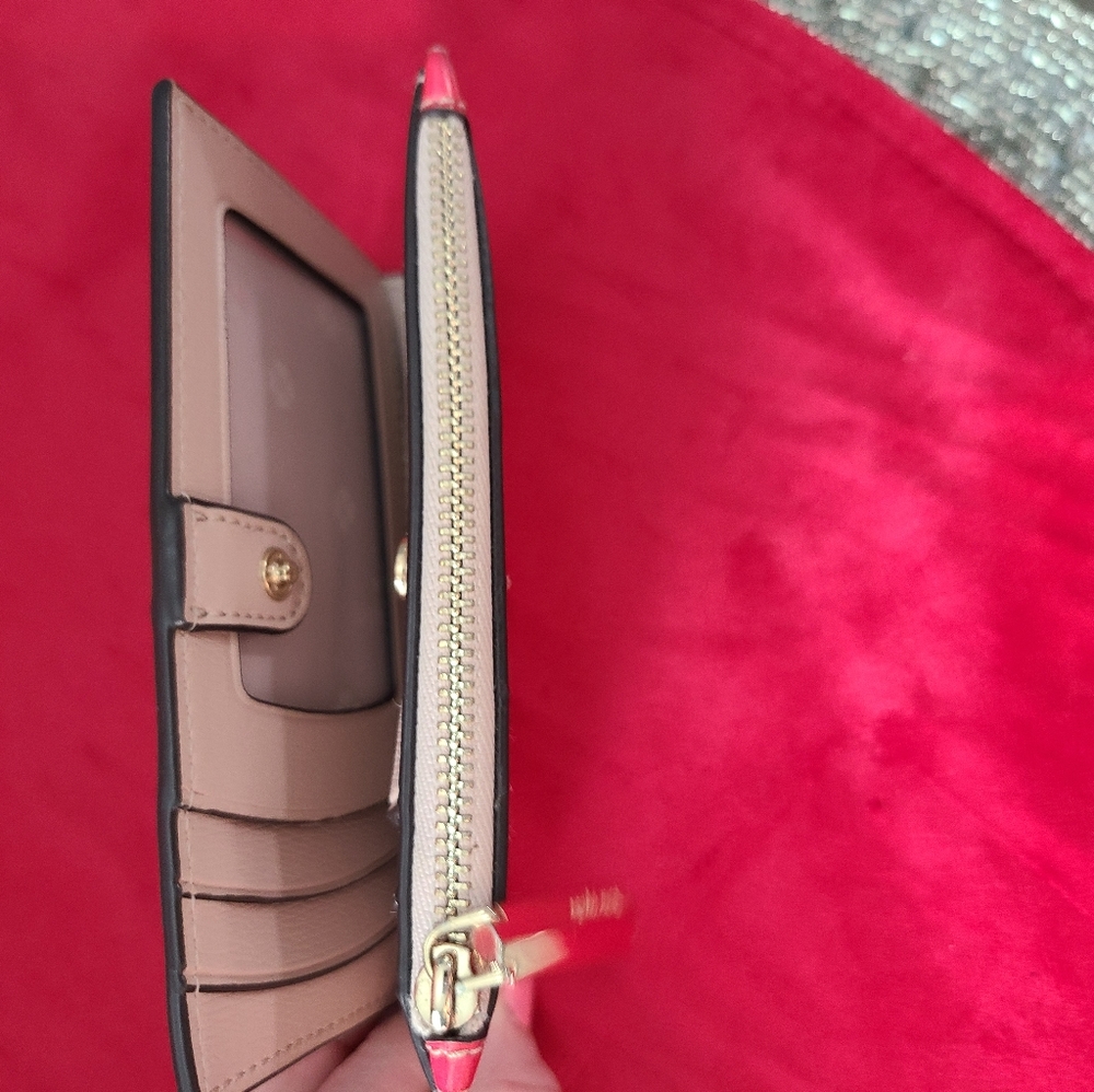 Kate Spade ❤ Heart Wallet Red & Pink - Picture 9 of 15